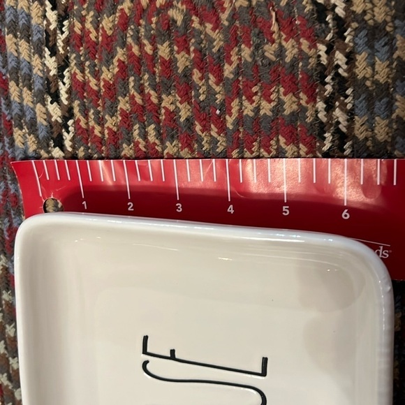 RAE DUNN Artisan Collection by Magenta Serving Platter. 14x7 - Picture 5 of 5